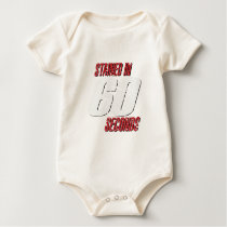 "Stained in 60 Seconds" Baby Creeper t-shirts