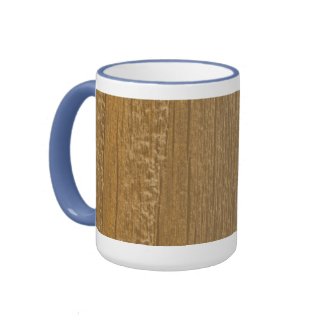 Stained Wood Fence Mug mug