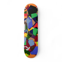 Stainglass Mish Mash Skateboard