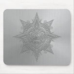 Stainless Steel Aztec Sun Mask Mousepads