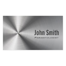 Stainless Steel Parasitology Business Card