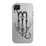 Stainless Steel Scorpio Symbol iPhone 4/4S Covers