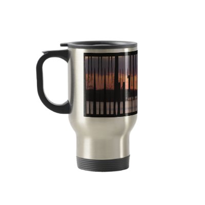 Stainless Steel Sunset Travel Mug by teamiceheave