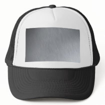 Stainless steel texture with lighting highlights trucker hats
