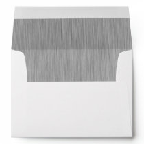 Stainless Steel Textured Envelope