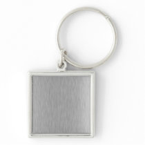 Stainless Steel Textured Keychain
