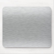 Stainless Steel Textured Mouse Pads