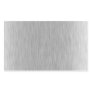 Stainless Steel Textured Rectangular Sticker