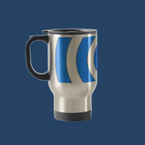 Stainless Steel Travel/Commuter Mug by openprogex Stainless Steel Travel/Commuter Mug