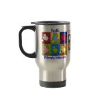 Stainless Steel Travel Mug (Nietzsche Design)