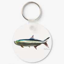 Stainless Tarpon by FishTs.com keychains