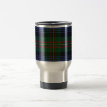 Stainless Travel Mug with MacLaren Plaid
