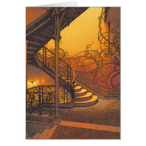 Stair Greeting Card