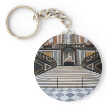 Staircase, Herrenchiemsea Castle, Bayern, Germany Keychain