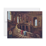 Staircase In The Castle Of Caprarola By Robert Hub Announcements