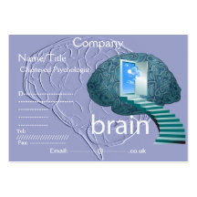 Staircase to the brain business card