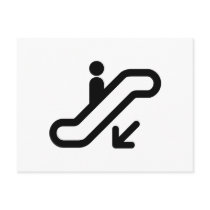 Stairs! Love the mechanical staris! postcards