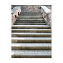 Stairs postcard