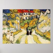 Stairway at Auvers Canvas Print