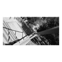 Stairway Personalized Photo Card