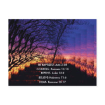 STAIRWAY TO HEAVEN with verses postcards