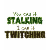 Stalking vs. Twitching Kids Dark T-Shirt