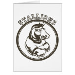 Stallions Mascot cards