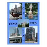 Stamford Ct Downtown Center Postcard