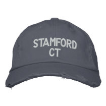 STAMFORD CT - EMBROIDERED CAP EMBROIDERED HATS