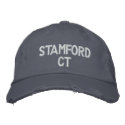 STAMFORD CT - EMBROIDERED CAP embroidered hats by dogiron STAMFORD CT - EMBROIDERED CAP embroidered hats