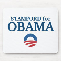 STAMFORD for Obama custom your city personalized mousepads by funnycustomtshirts STAMFORD for Obama custom your city personalized mousepads