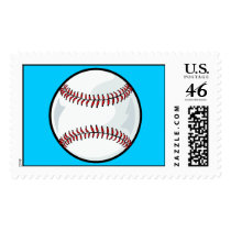 Stamp - Baseball by pawtraitart Stamp - Baseball