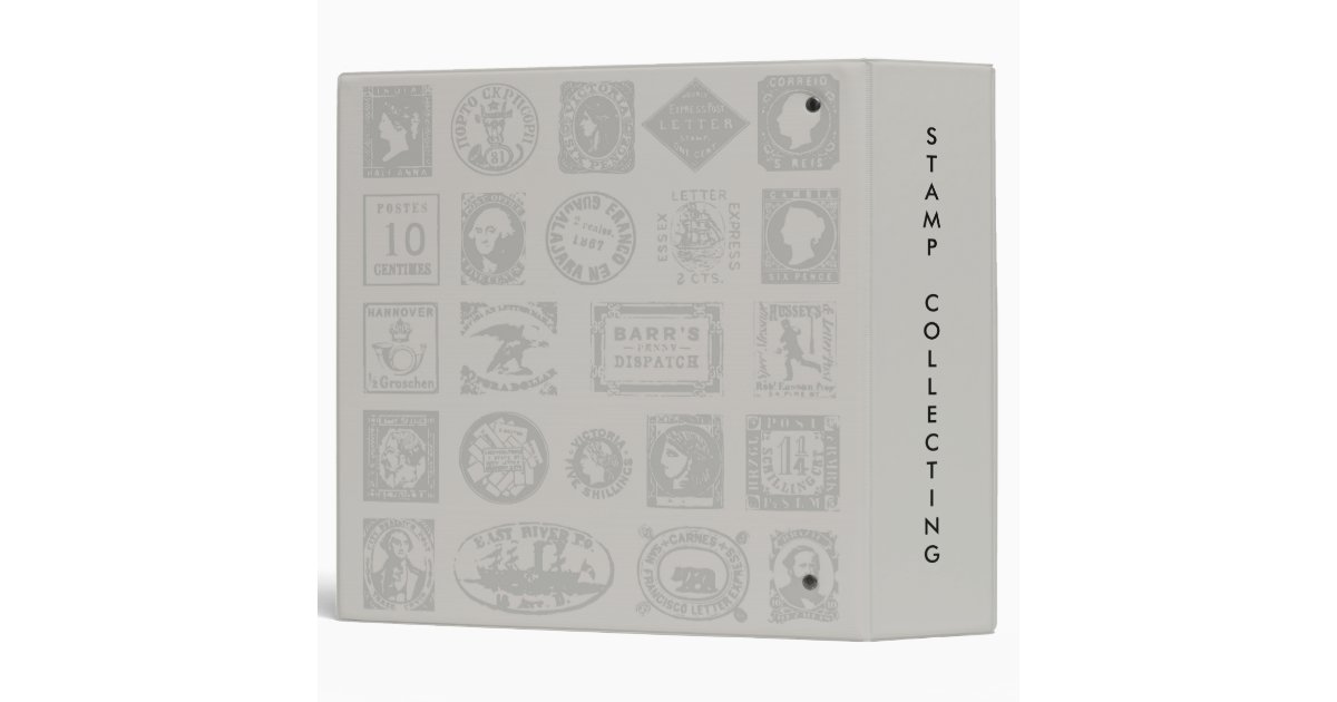 Stamp Collecting Binder Zazzle