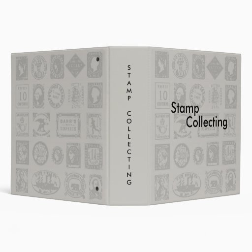 Stamp Collecting Binder Zazzle