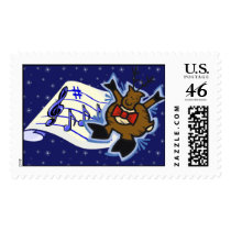 Stamp - Dancing Reindeer