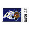 Stamp - Dancing Reindeer