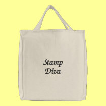 Stamp Diva embroidered bags