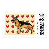 Stamp - German Shepard