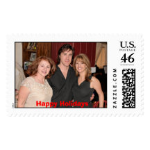 Stamp, Happy Holidays