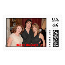 Stamp, Happy Holidays