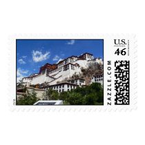 Stamp of Potala Palace in Lhasa, Tibet