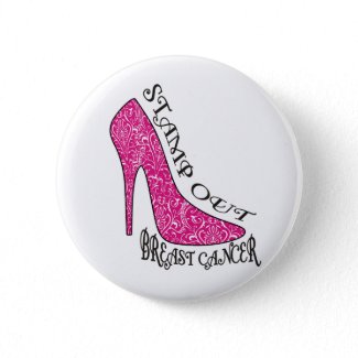 Stamp Out Breast Cancer button