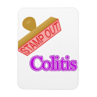 Stamp Out Colitis Flexible Magnet