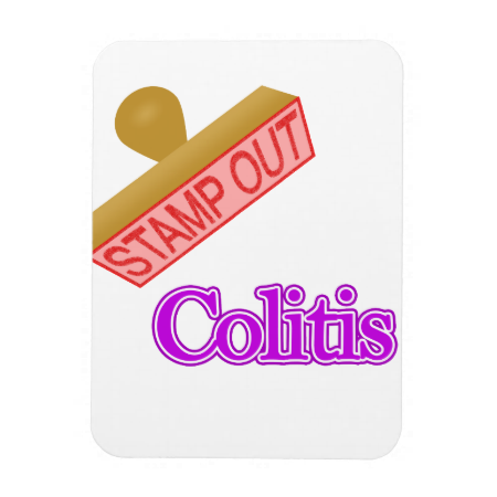 Stamp Out Colitis Flexible Magnet
