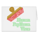 Stamp Out Human Papilloma Virus Card