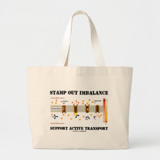 Stamp Out Imbalance Support Active Transport Canvas Bag