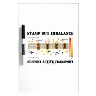 Stamp Out Imbalance Support Active Transport Dry-Erase Whiteboards