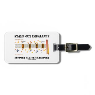 Stamp Out Imbalance Support Active Transport Luggage Tags
