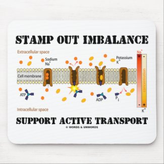 Stamp Out Imbalance Support Active Transport Mousepad