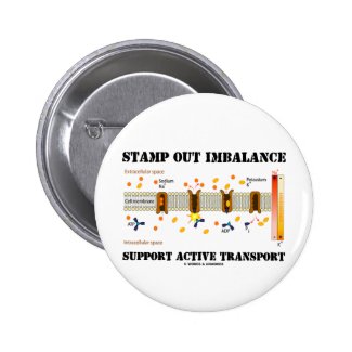Stamp Out Imbalance Support Active Transport Pin
